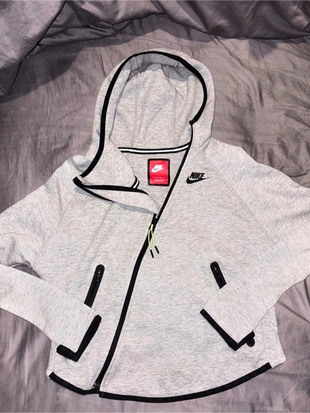 Nike Sportswear Tech Fleece Oversized Asymmetrical Hoodie Asymmetrical Hoodie